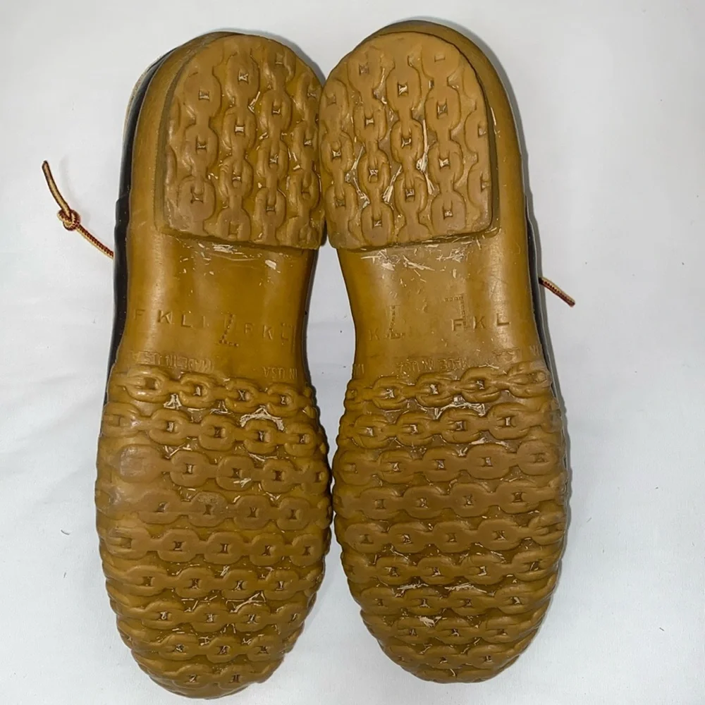 LL Bean Duck Boots short sz M7 - Picture 5 of 9